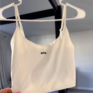 White fox active tank top